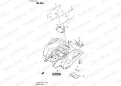 REAR FENDER (LT-F400FL1 P24)