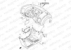 REAR FENDER (MODEL K4/K5/K6/K7)
