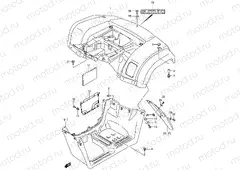 REAR FENDER (MODEL K4/K5/K6/K7)