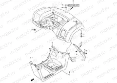 REAR FENDER (MODEL K4/K5/K6/K7)