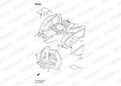 REAR FENDER (MODEL K6/K7)
