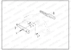 REAR FENDER SUPPORTS