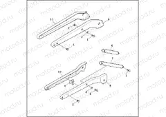REAR FENDER SUPPORTS