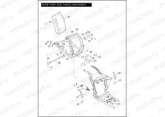 REAR FORK & SHOCK ABSORBERS