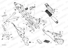 REAR FRAME COMP. » FRAME