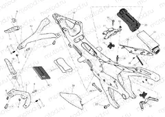 REAR FRAME COMP. » FRAME