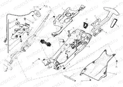REAR FRAME COMP. » FRAME