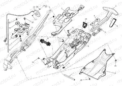 REAR FRAME COMP. [MOD:DVL]