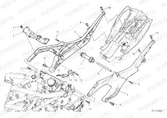 REAR FRAME COMP. [MOD:DVL1260]