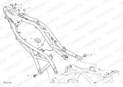 REAR FRAME COMP. [MOD:HYM 950]