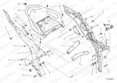 REAR FRAME COMP. [MOD:MS1200;XST:AUS,EUR,FRA,JAP]