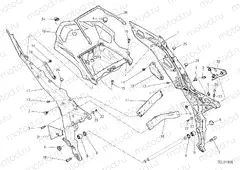 REAR FRAME COMP. [MOD:MS950S]