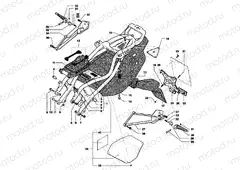 Rear Frame (double seat)