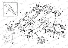 REAR FRAME FM >003096 » FRAME