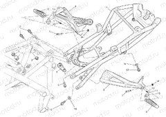 REAR FRAME [MOD:F848]