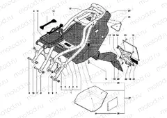 Rear Frame (single seat)