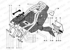 Rear Frame (single seat)