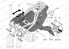 Rear Frame (single seat)