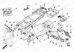 REAR FRAME SP » FRAME
