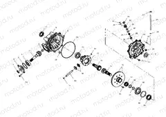 REAR GEARCASE - A10RB42AA (4970937093C09) | REAR GEARCASE - A10RB42AA (4970937093C09)