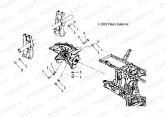 REAR GEARCASE MOUNTING - A04CH68AC/AF/AH/AJ/AT/AV (4987468746D02) | REAR GEARCASE MOUNTING - A04CH68AC/AF/AH/AJ/AT/AV (4987468746D02)