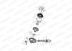 REAR HOUSING - A01CB32AA (4963966396C007) | REAR HOUSING - A01CB32AA (4963966396C007)