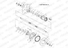 REAR HOUSING - A03CA32AA (4986228622C03) | REAR HOUSING - A03CA32AA (4986228622C03)