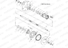 REAR HOUSING - A04BA25CA/CB (4986208620B09) | REAR HOUSING - A04BA25CA/CB (4986208620B09)