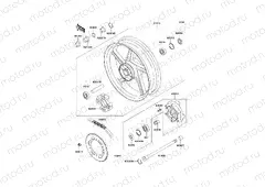 Rear Hub(-ZR550B-024010)