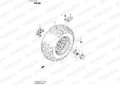 REAR LEFT WHEEL (LT-A500XL3 P24)