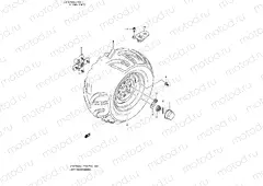 REAR LEFT WHEEL (LT-A750XL1 P33)