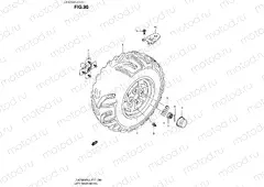 REAR LEFT WHEEL (LT-A750XPL3 P17)
