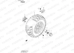 REAR LEFT WHEEL (LT-A750XPL3 P24)