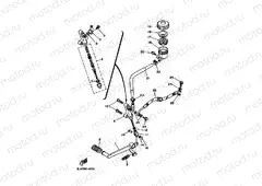 Rear mastic cylinder