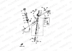 Rear mastic cylinder