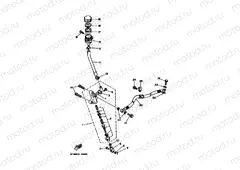 Rear mastic cylinder