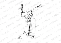 Rear mastic cylinder