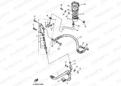 Rear mastic cylinder