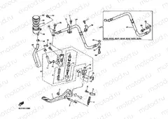 Rear mastic cylinder