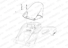 Rear mudguard
