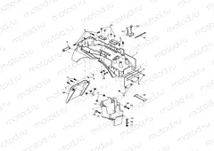 Rear Mudguard & Battery Box