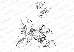 Rear Mudguard & Battery Box