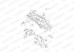 Rear Mudguard & Battery Box