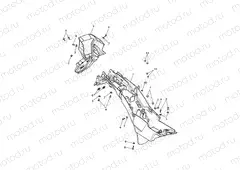 Rear Mudguard & Battery Box