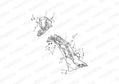 Rear Mudguard & Battery Box