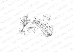 Rear Mudguard & Battery Box