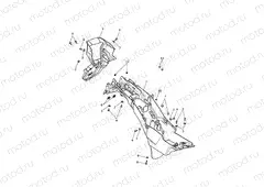 Rear Mudguard & Battery Box
