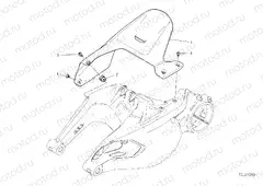 REAR MUDGUARD [MOD:DVL1260]