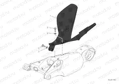 REAR MUDGUARD [MOD:PANV4 SP,PANV4SPM]