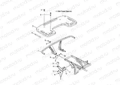 REAR RACK MOUNTING - A04CD32AA/AB/AC/FB (4994909490A06) | REAR RACK MOUNTING - A04CD32AA/AB/AC/FB (4994909490A06)